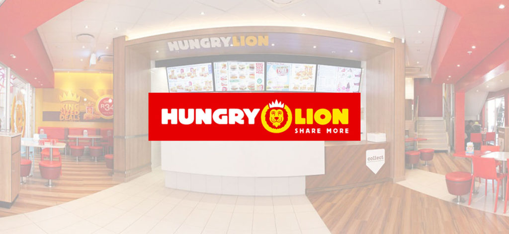 A mobile app for Hungry Lion's loyalty programme banner